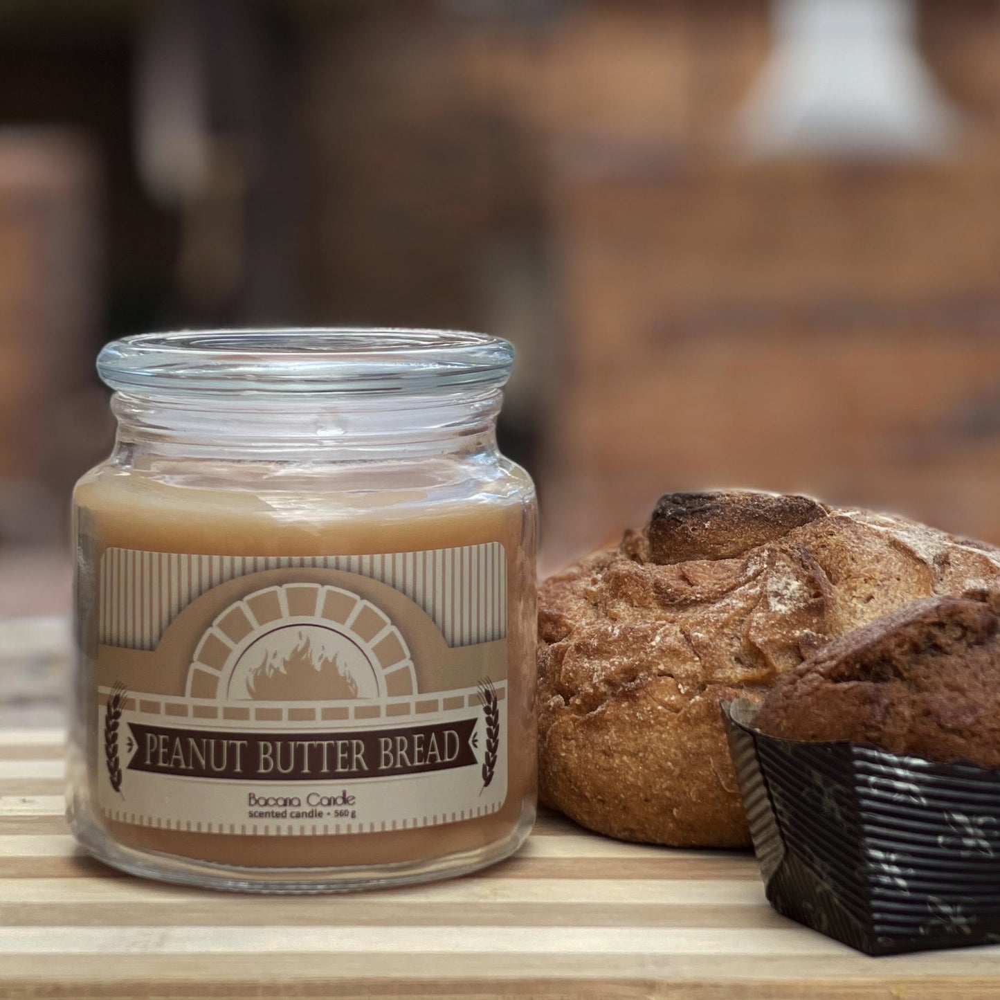 Peanut Butter Bread - Pan Horneado